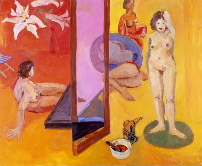 Gelber Akt, 180 x 220, 1999