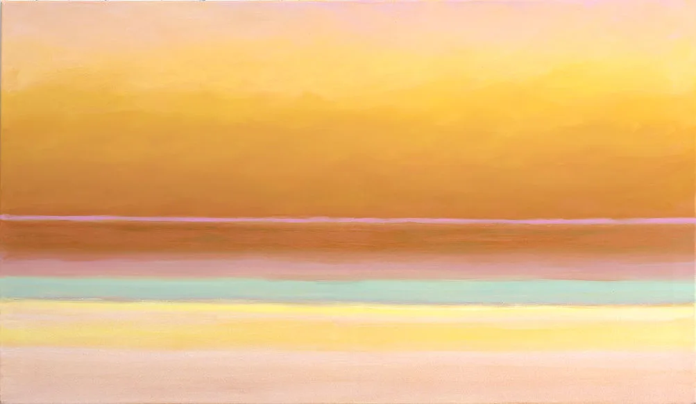 Abendhimmel, 70 x 120, 2025