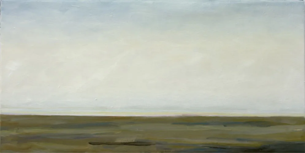 Böhmische Landschaft nach CDF, 50 x 100, 2025
