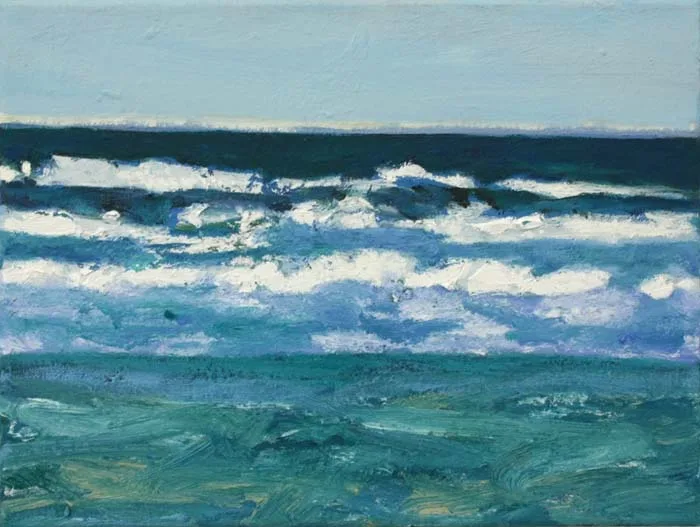 Brandung II, 30 x 40, 2019