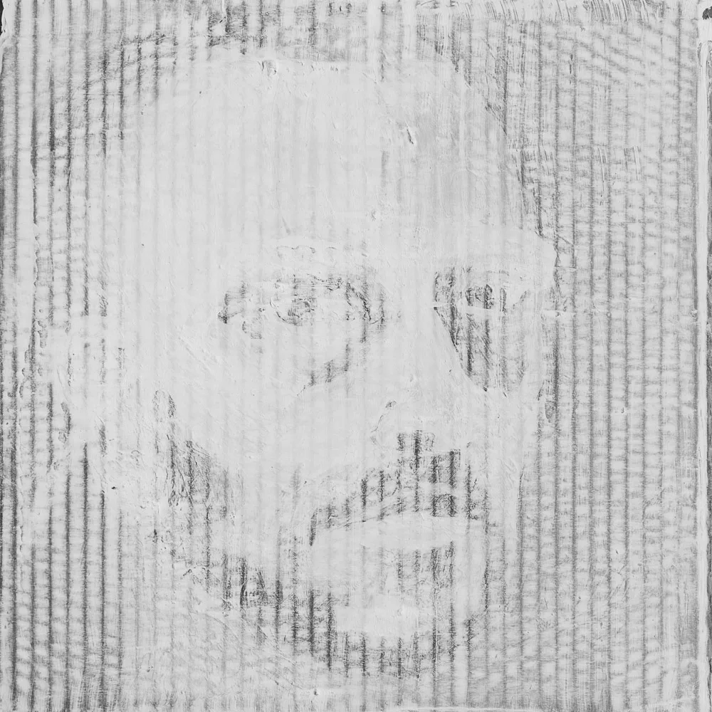 Vincent#2, 27 x 27, Öl/MDF, 2023