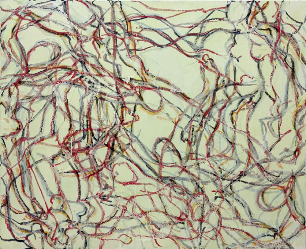 Matisse tanzt 2, 90 x 110, 2024