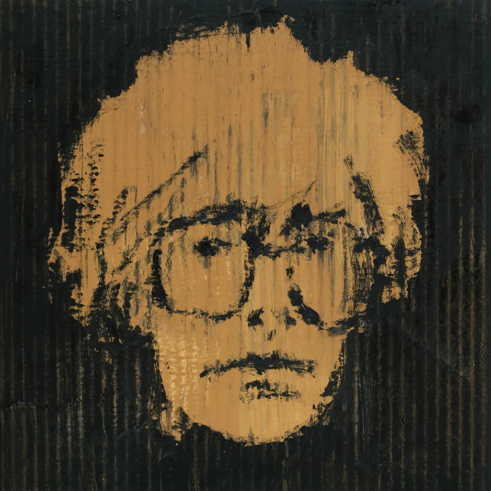 Andy Warhol, 27 x 27, Öl / Pappe, 2024