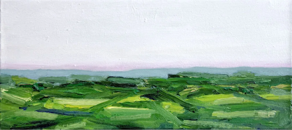 Ruhrtal klein, 26 x 60, 2021