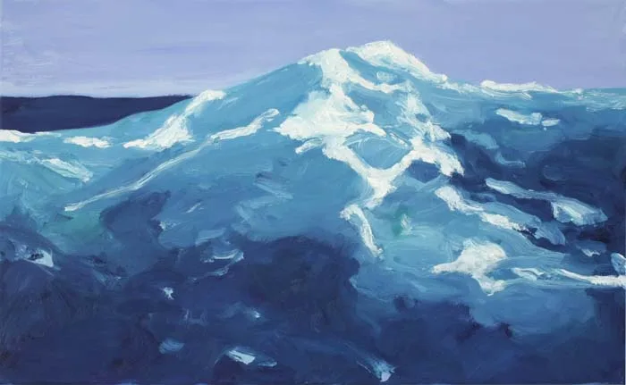 Fast der Fuji, 40 x 65, 2020