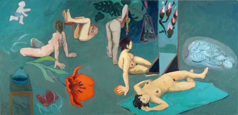 la repose, 140 x 300, 2003