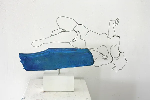 la rivière (Maillol), 25 x 40, 2021
