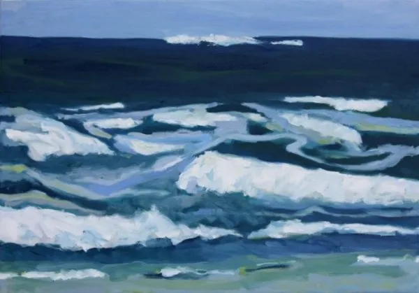 Wave 2, 70 x 100, 2018