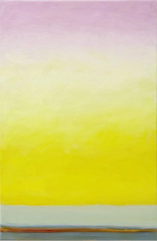 Zitronenhimmel, 60 x 40, 2025